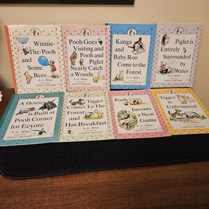 Classic Winnie-the-Pooh Children's Book Set - Multi-Color